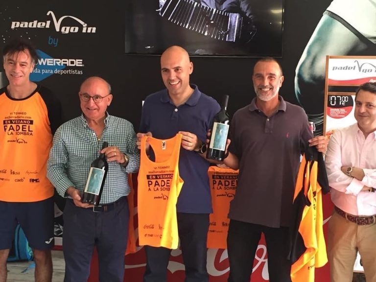 El presidente de ASIMA, Francisco Martorell Esteban y el director general de ASIMA, Alejandro Sáenz De San Pedro asisten a la Bussines Cup del VI Torneo Padel a la Sombra de mallorcadiario.com en Padel Go In, que se celebra del 15 al 24 de junio.