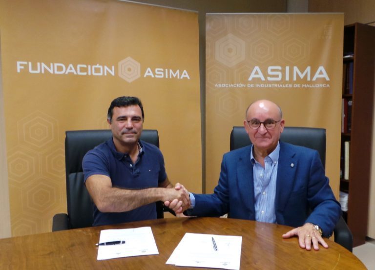 La Fundación ASIMA suscribe un convenio con Es Gremi Centro de Formación