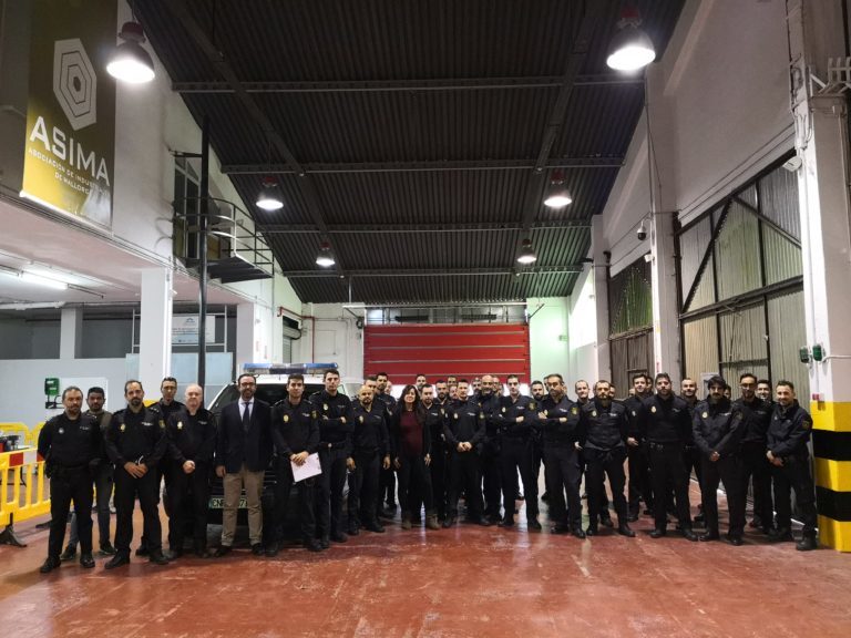 Cerca de 120 policías nacionales realizan un curso de Seguridad Ciudadana en el Antiguo Parque de Bomberos ASIMA