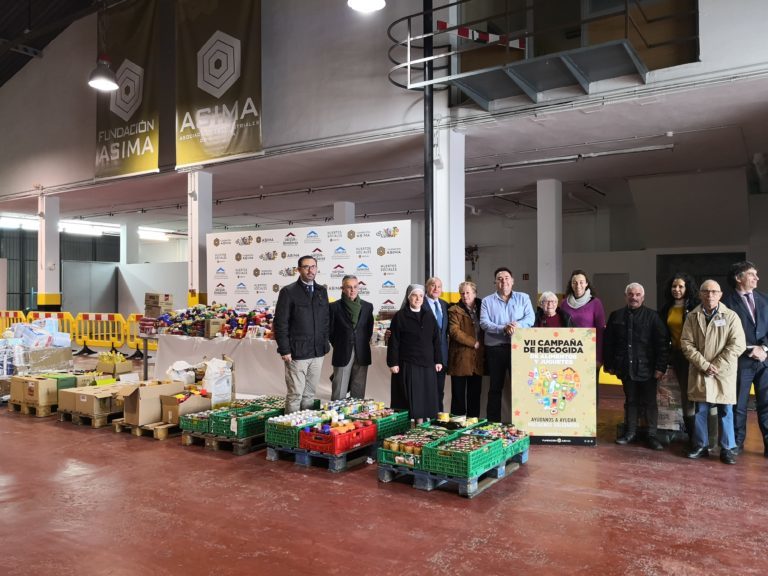 ASIMA dona más de 8 toneladas de alimentos a cinco ONG’s de Mallorca