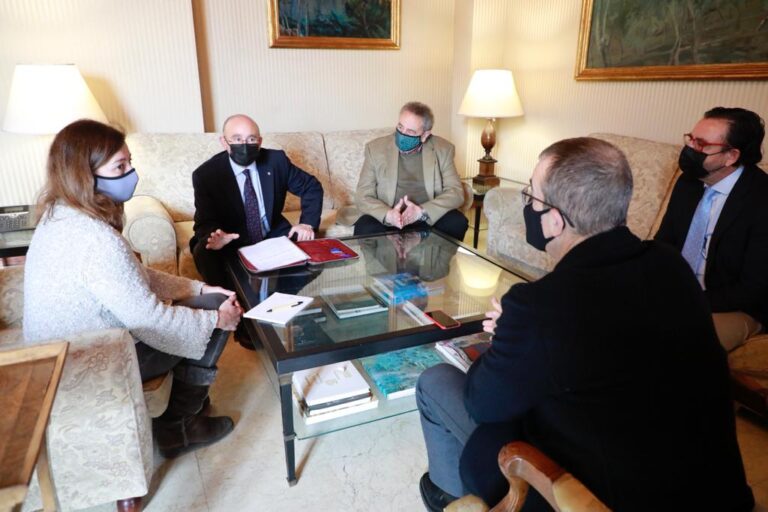 Audiencia de la presidenta y el vicepresidente del Govern a las asociaciones ASIMA y AFEDECO