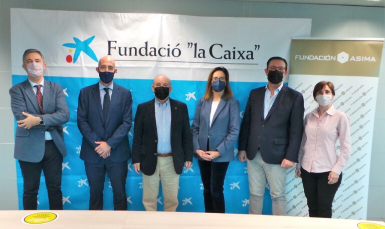 Fundación ASIMA, Fundación “la Caixa” y CaixaBank renuevan la colaboración en materia social y educativa